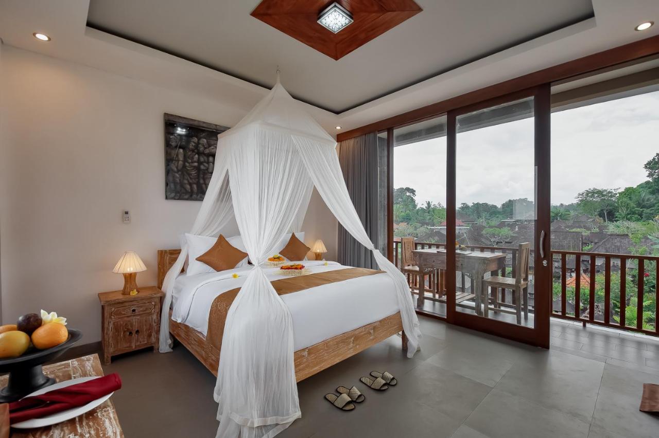 Santosha Place Ubud Exterior foto